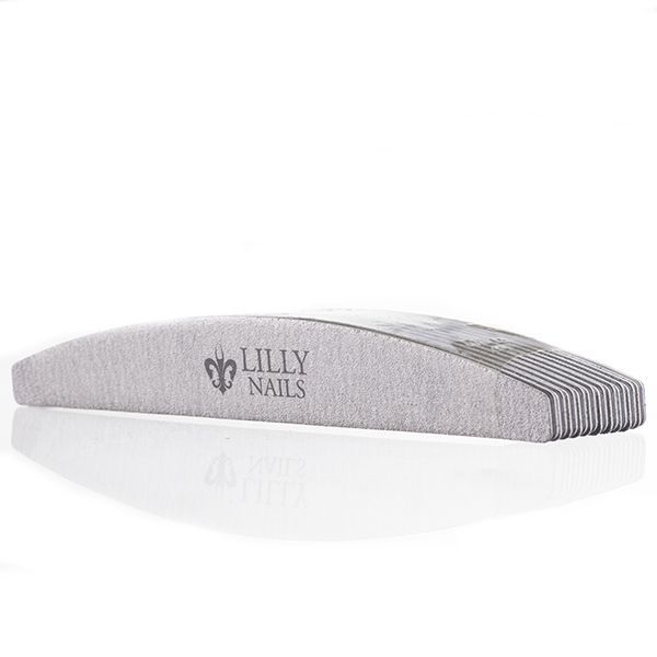 limas 100 Limas de uñas Media luna paquete de 10uds - Imagen 1